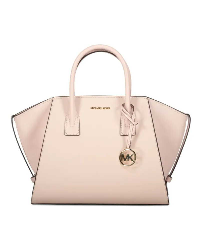 Michael Kors Avril Tote Bag aus Leder - Rosa Rosa