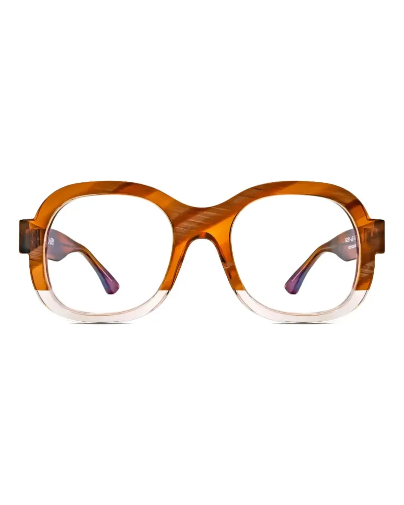 Thierry Lasry Frosty Brille mit eckigem Gestell - Orange Orange