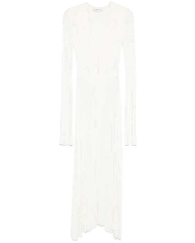 MANURÍ Suki Kleid - Weiß Weiß