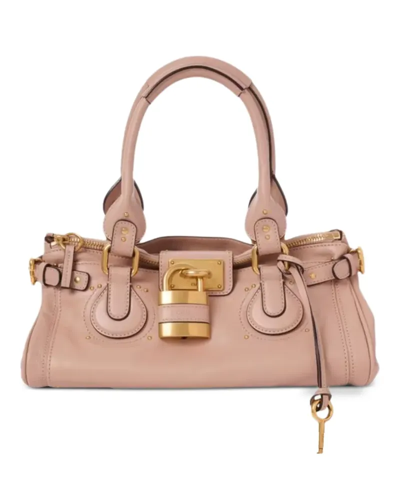 Chloé Paddington Tote Bag mit Schloss - Rosa Rosa