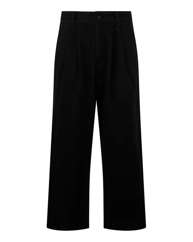 AGOLDE pleated trousers - Schwarz Schwarz