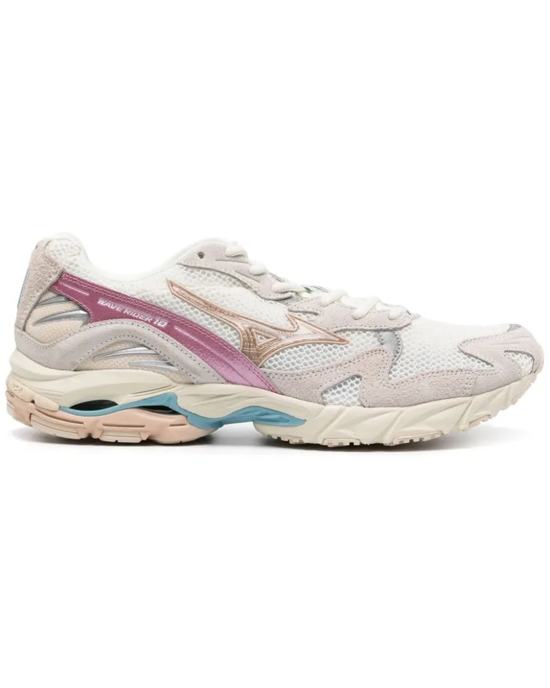 Mizuno Wave Rider 10 Kosei Pack Mesh-Sneakers Weiß