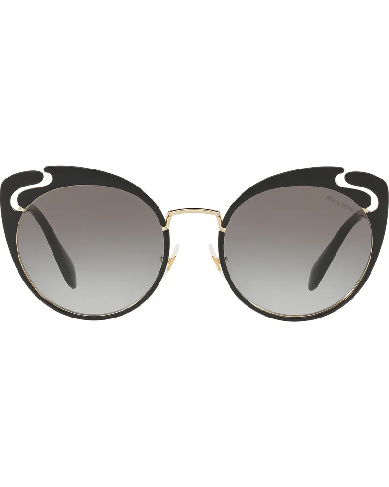 Miu Miu Noir' Sonnenbrille - Schwarz Schwarz