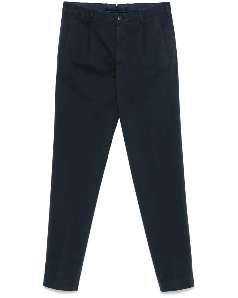 Incotex Hose mit Tapered-Bein - Blau Blau