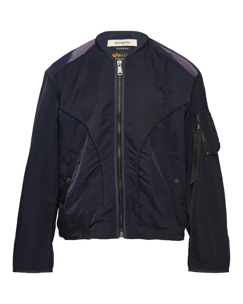 JiyongKim blue bomber jacket - Blau Blau