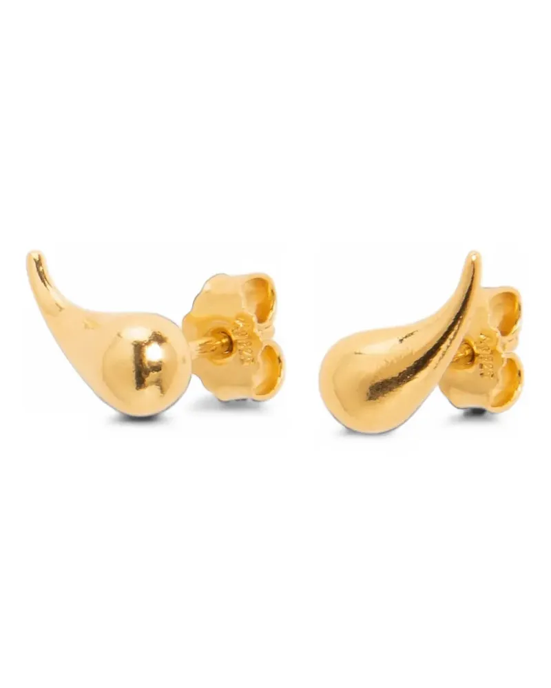 Wouters & Hendrix Ohrringe im Tropfendesign - Gold Gold