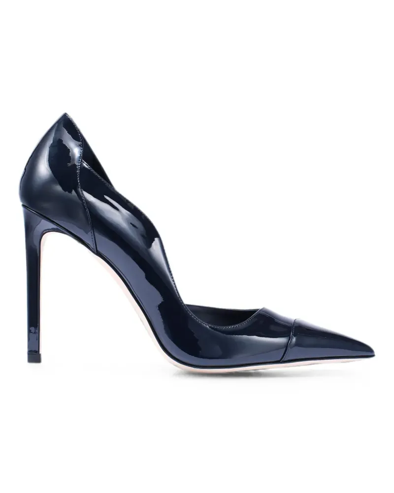 Jimmy Choo Brigitte Pumps aus Lackleder - Blau Blau