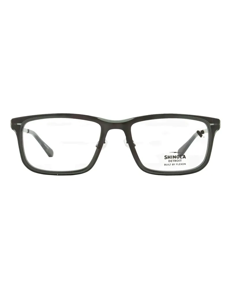 SHINOLA Brille mit eckigem Gestell - Grau Grau