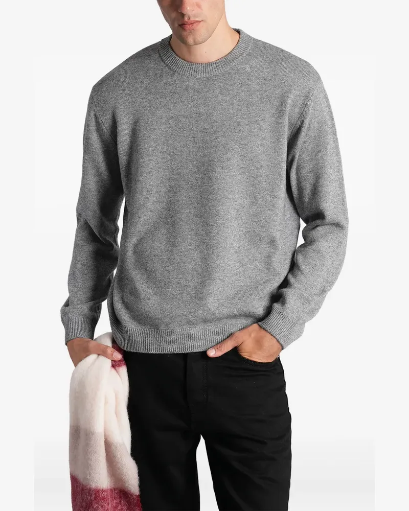 Kitsuné crew-neck sweater - Grau Grau