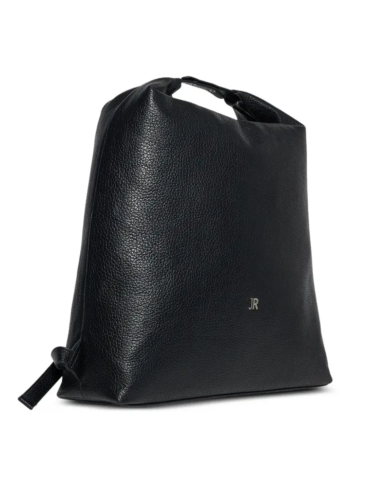 John Richmond Rucksack mit Logo - Schwarz Schwarz