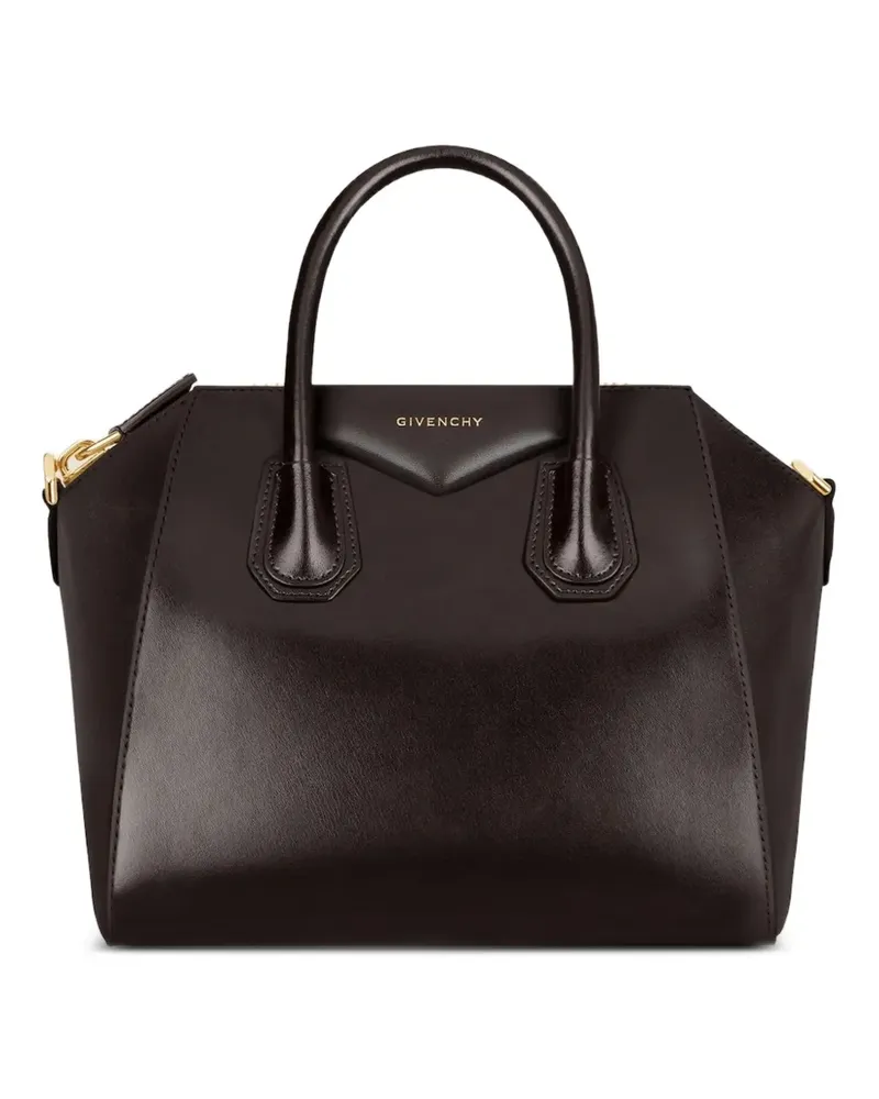 Givenchy Kleine Antigona Tasche aus Leder - Braun Braun