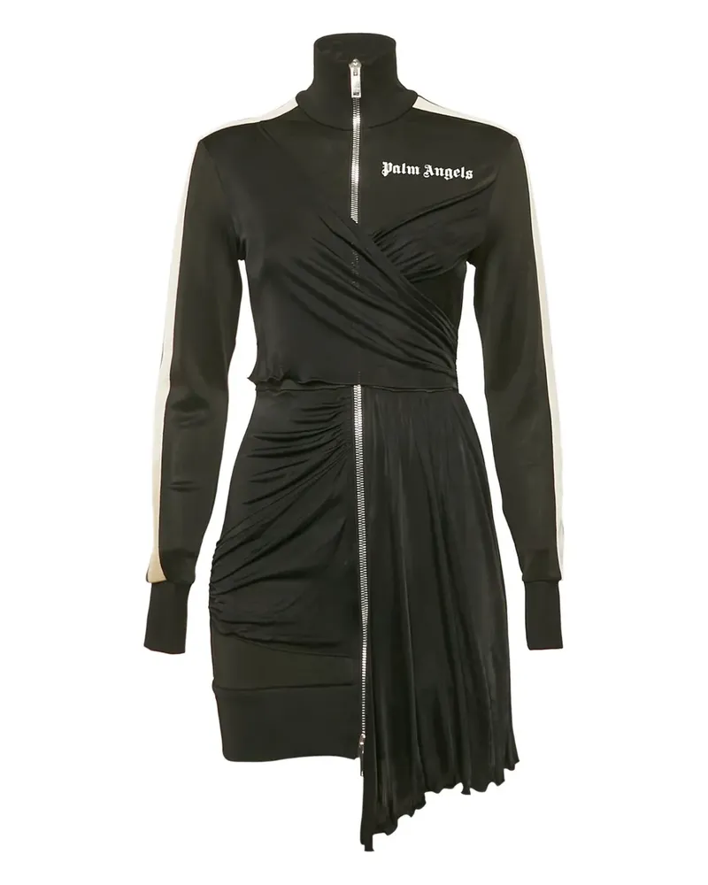 Palm Angels Drapiertes Minikleid aus Jersey - Schwarz Schwarz