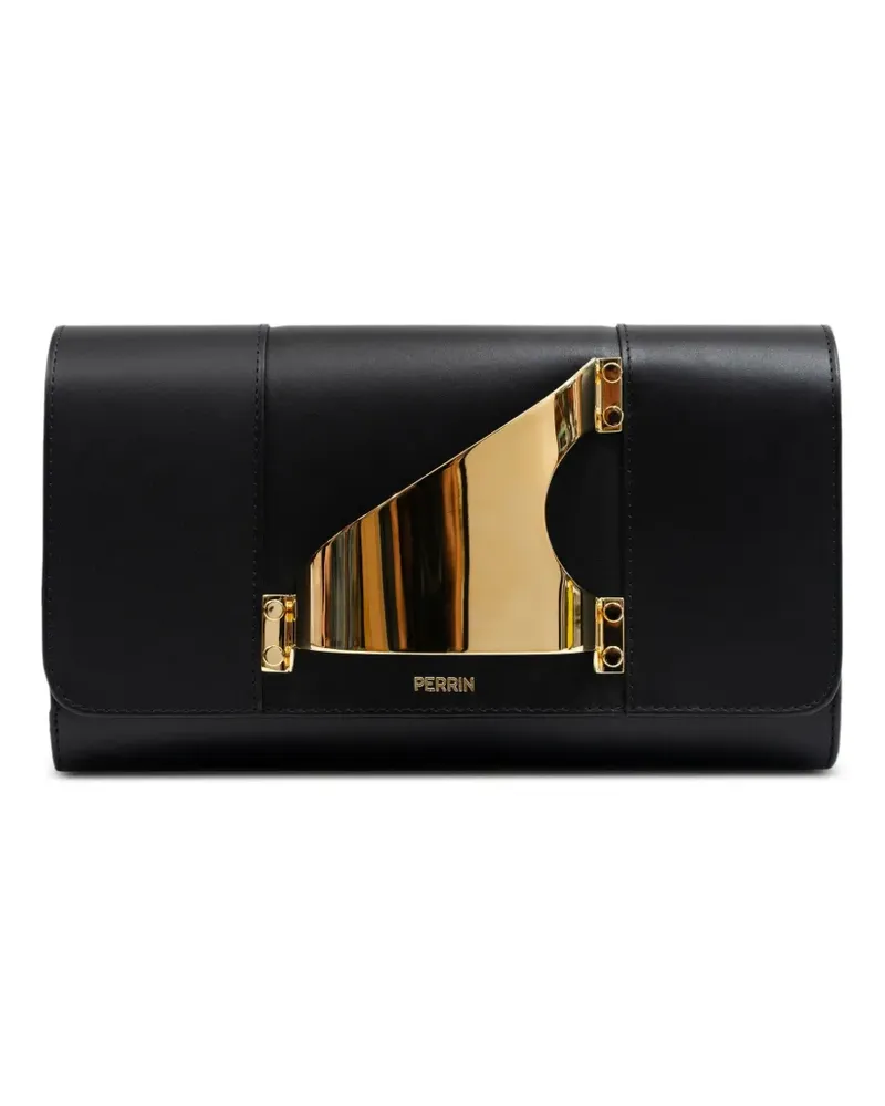 PERRIN PARIS L'Eiffel Classic Clutch - Schwarz Schwarz