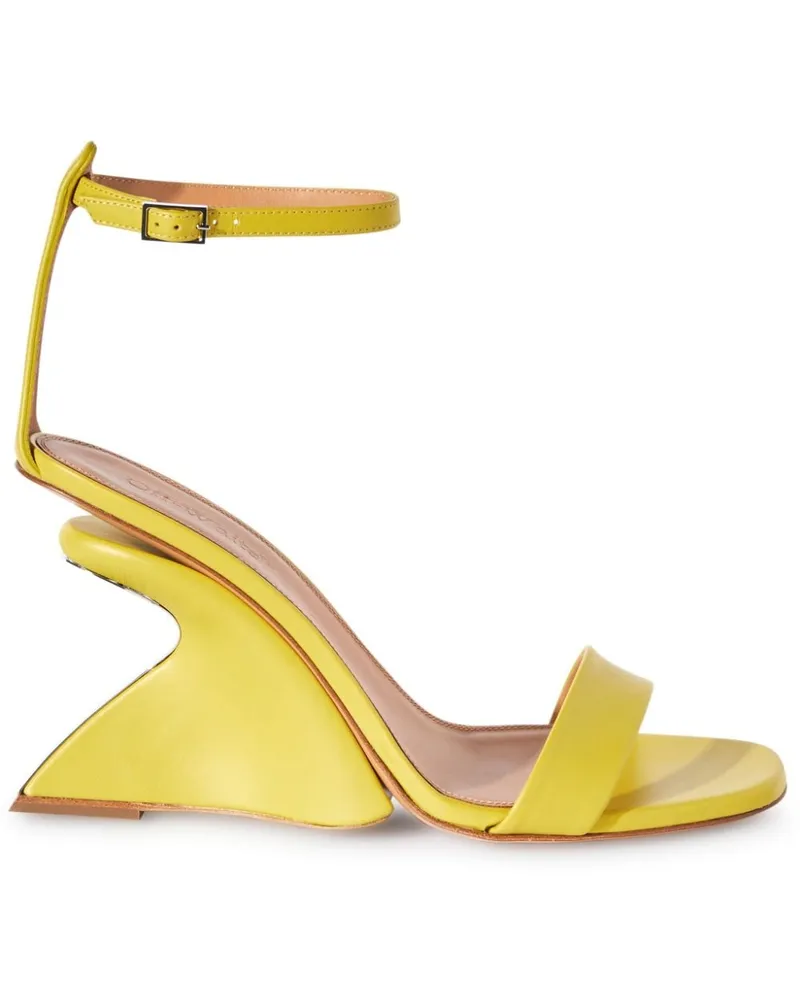 OFF-WHITE Jug Wedge-Sandalen - Grün Grün