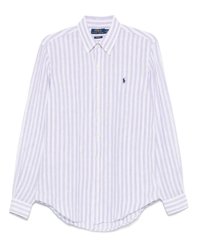 Ralph Lauren Gestreiftes Hemd - Violett Violett