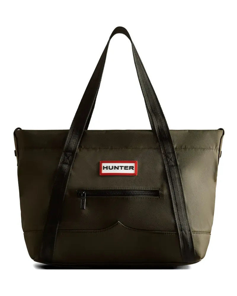 Hunter Topclip Tote Bag - Grün Grün