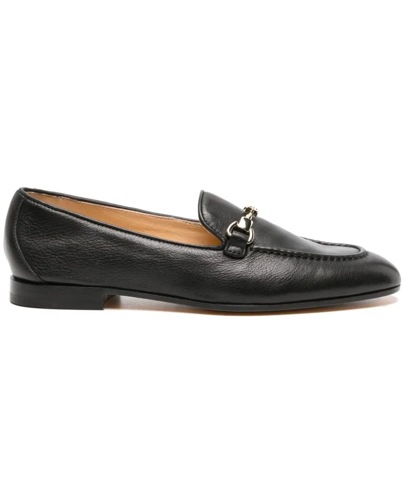 Doucal´s Loafer mit Stegverzierung - Schwarz Schwarz