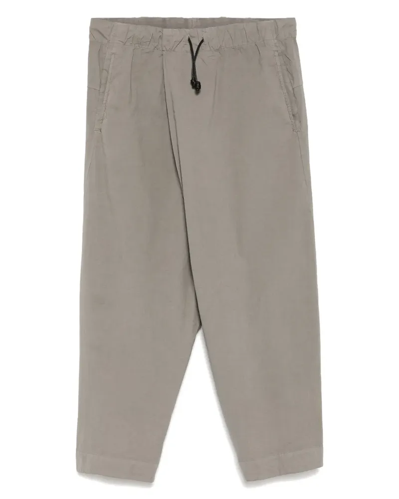 TRANSIT Tapered-Hose mit Kordelzug - Grau Grau