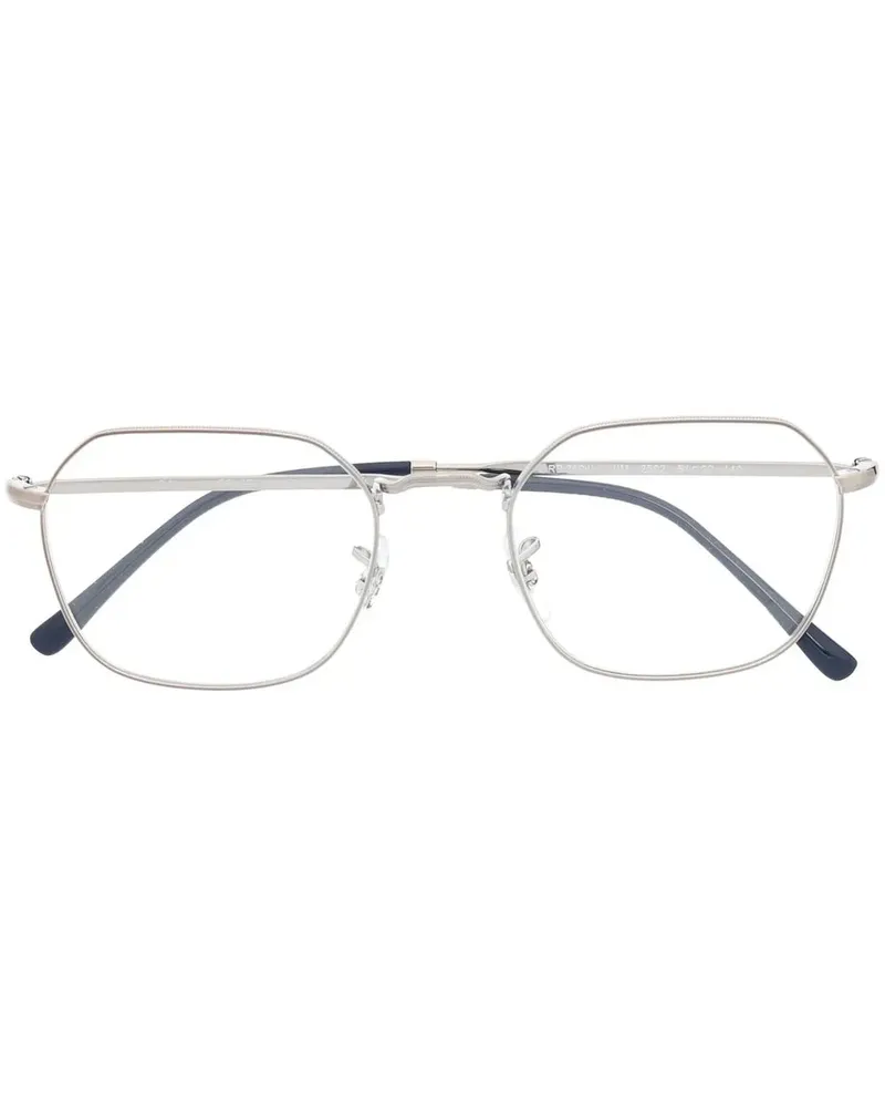Ray Ban Jim Brille mit rundem Gestell - Silber Silber