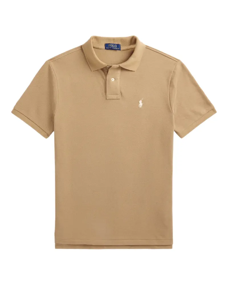 Ralph Lauren Poloshirt mit Logo - Braun Braun