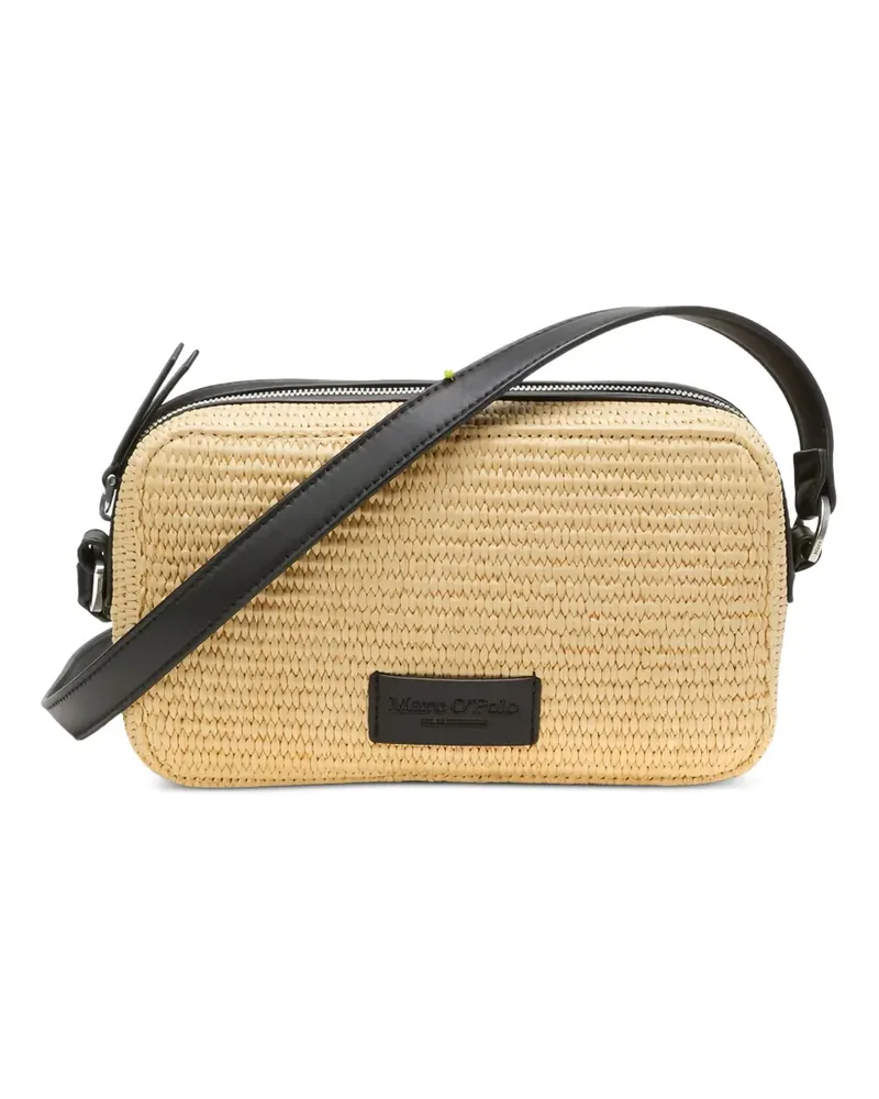 Marc O'Polo Villar woven cross body bag - Nude Nude