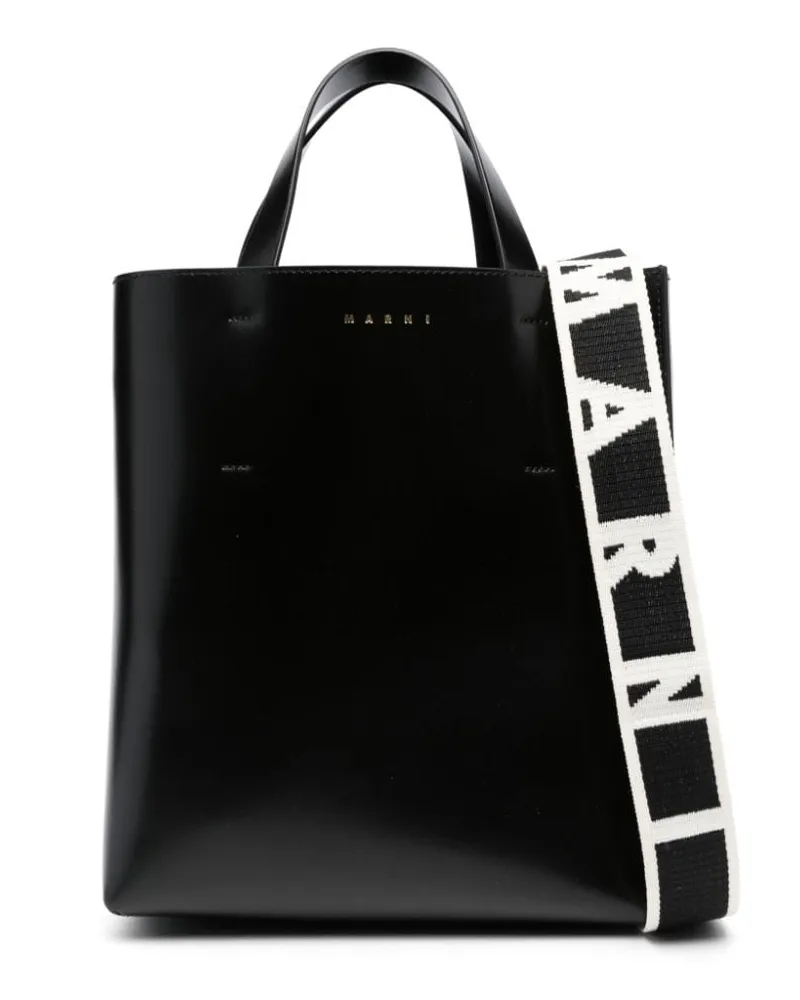 Marni Kleine Museo Handtasche - Schwarz Schwarz