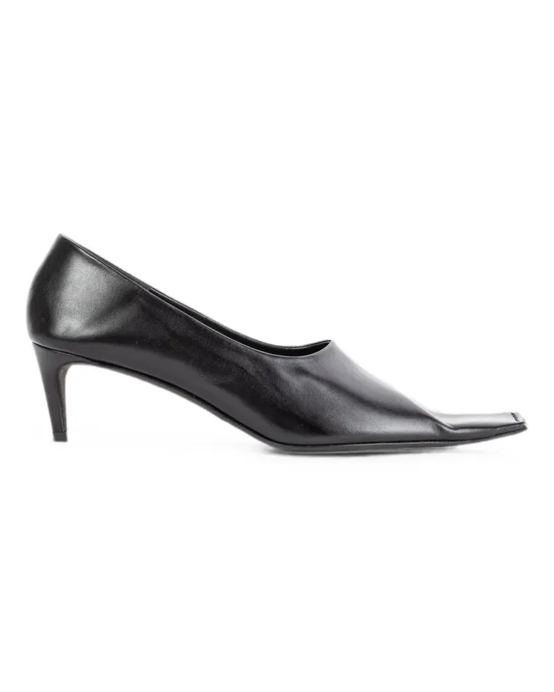 KHAITE Marlene Pumps mit eckiger Spitze - Schwarz Schwarz