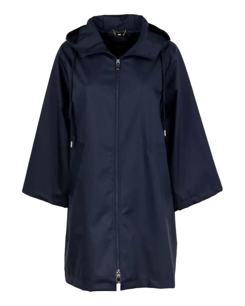 Seventy Mantel mit Kapuze - Blau Blau