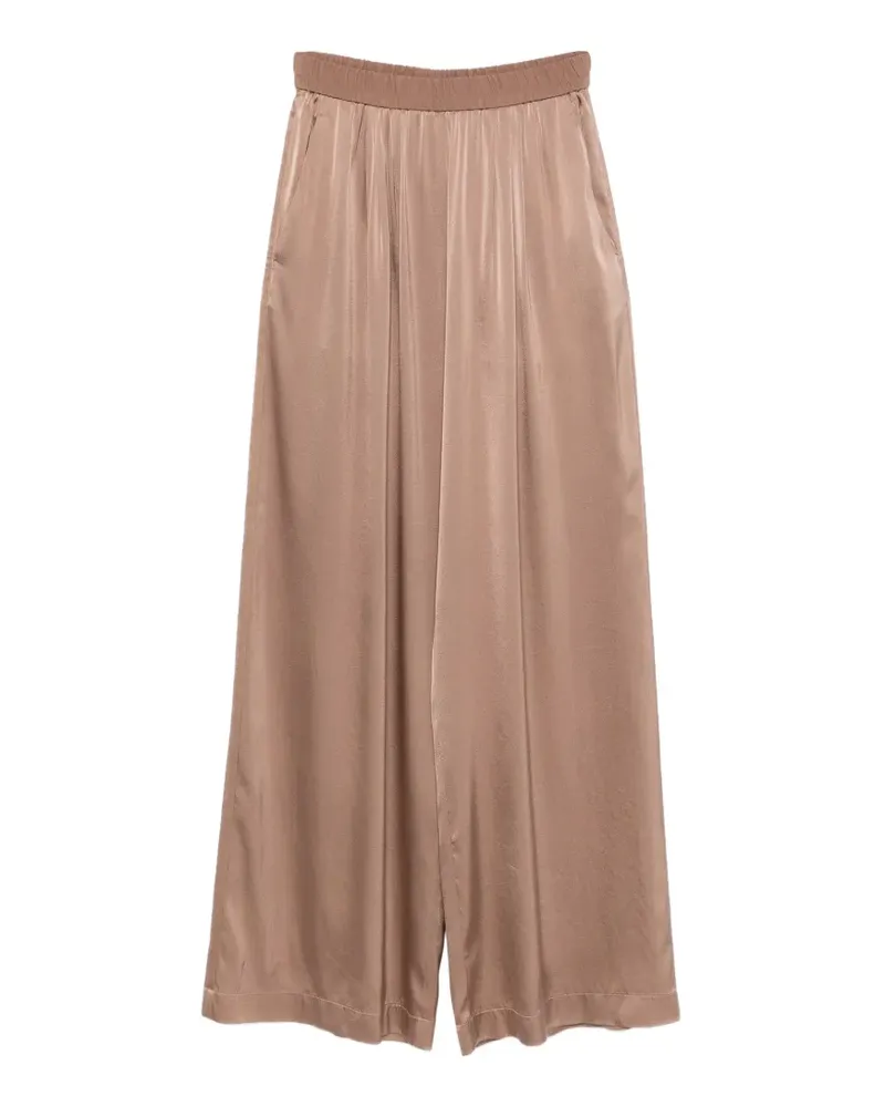 forte_forte Hose mit elastischem Bund - Braun Braun