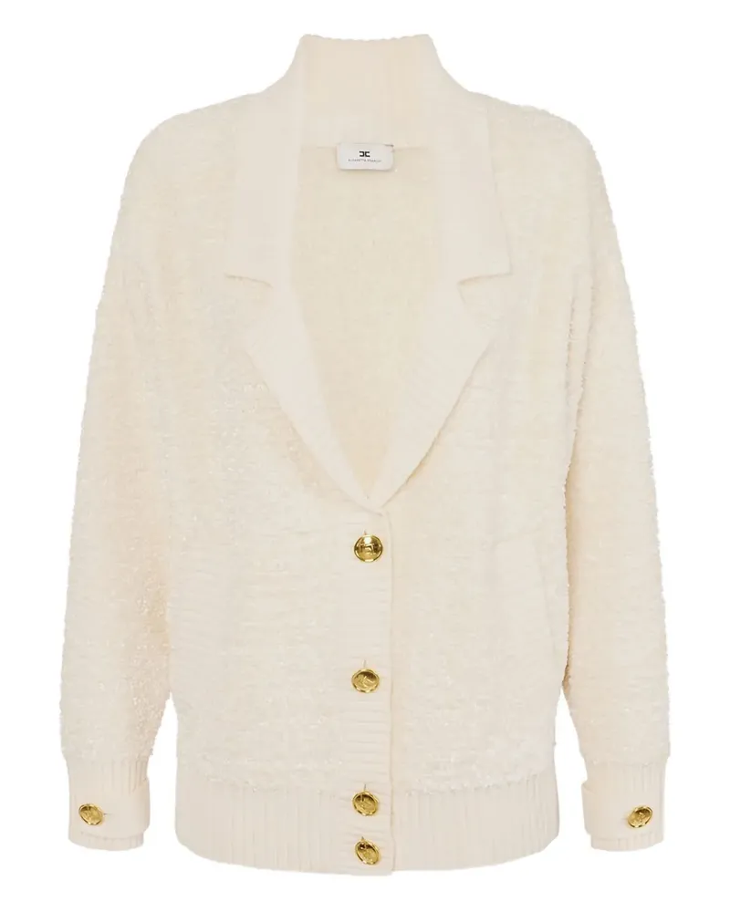 Elisabetta Franchi buttoned cardigan - Nude Nude