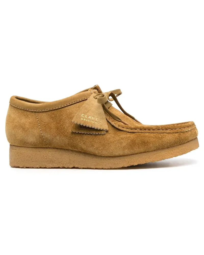 Clarks Wallabee Derby-Schuhe - Gelb Gelb