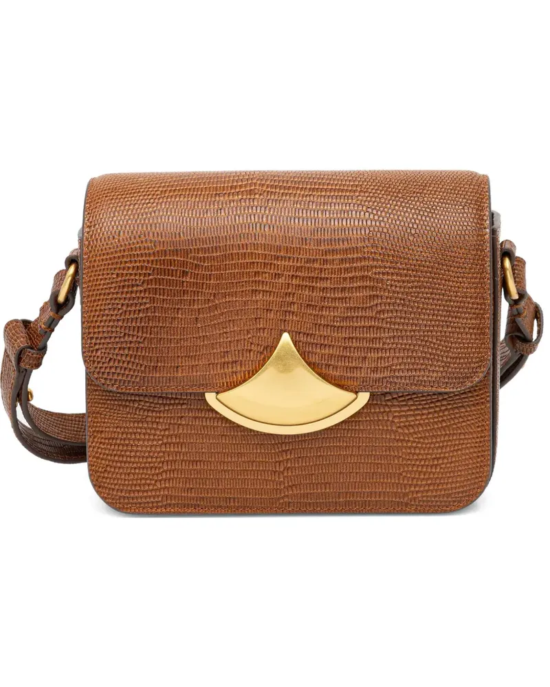 Sessùn Umhängetasche aus Leder - Braun Braun