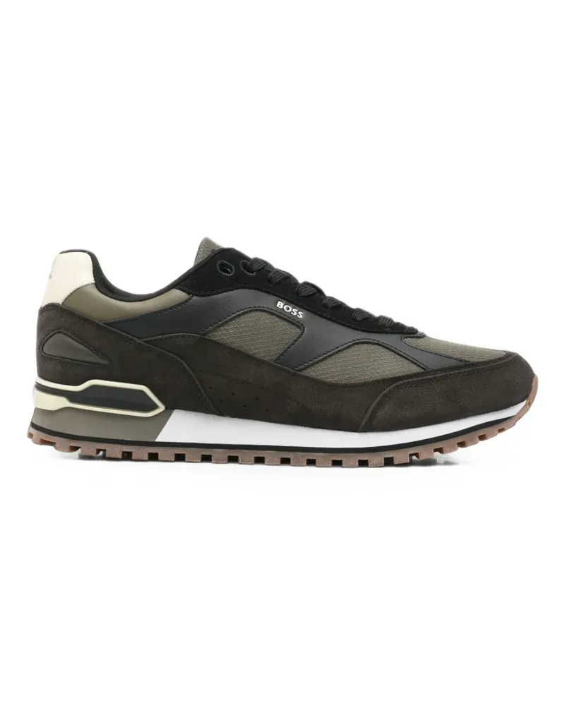 HUGO BOSS Sneakers mit Einsätzen - Braun Braun