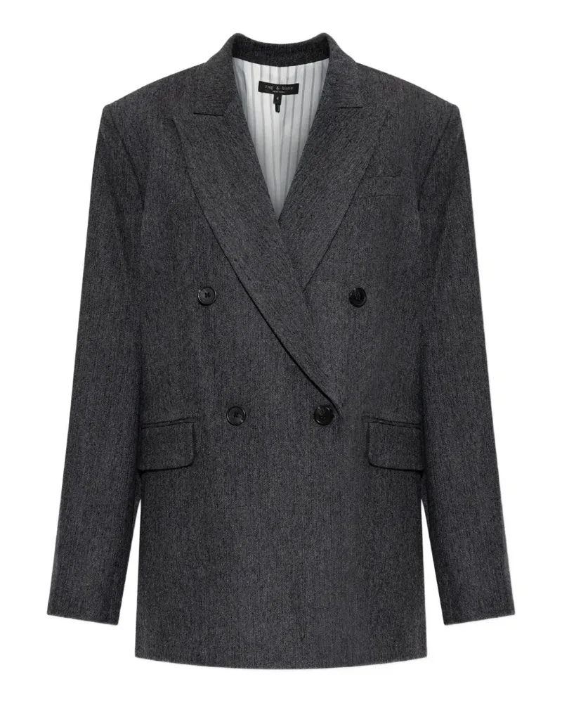 Rag & Bone Emile double-breasted blazer - Grau Grau