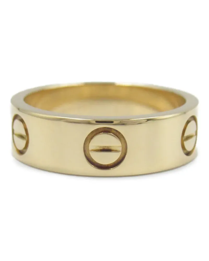 Cartier 2010s 18kt Love Gelbgoldring Gold