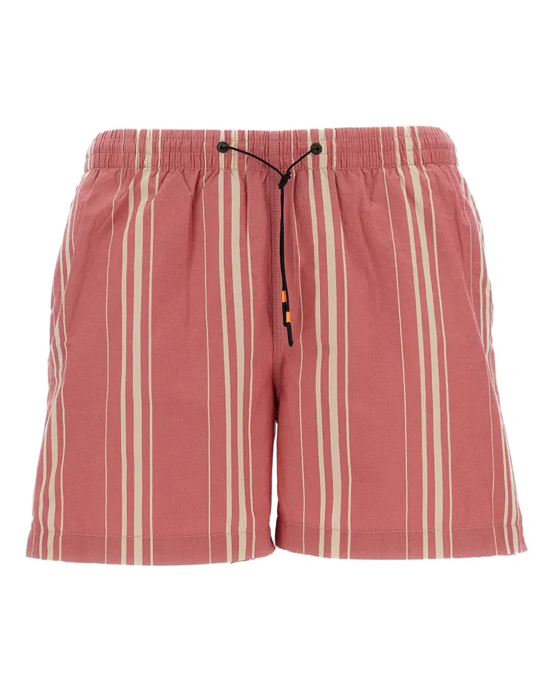 Roberto Ricci Designs striped drawstring swim shorts - Rot Rot