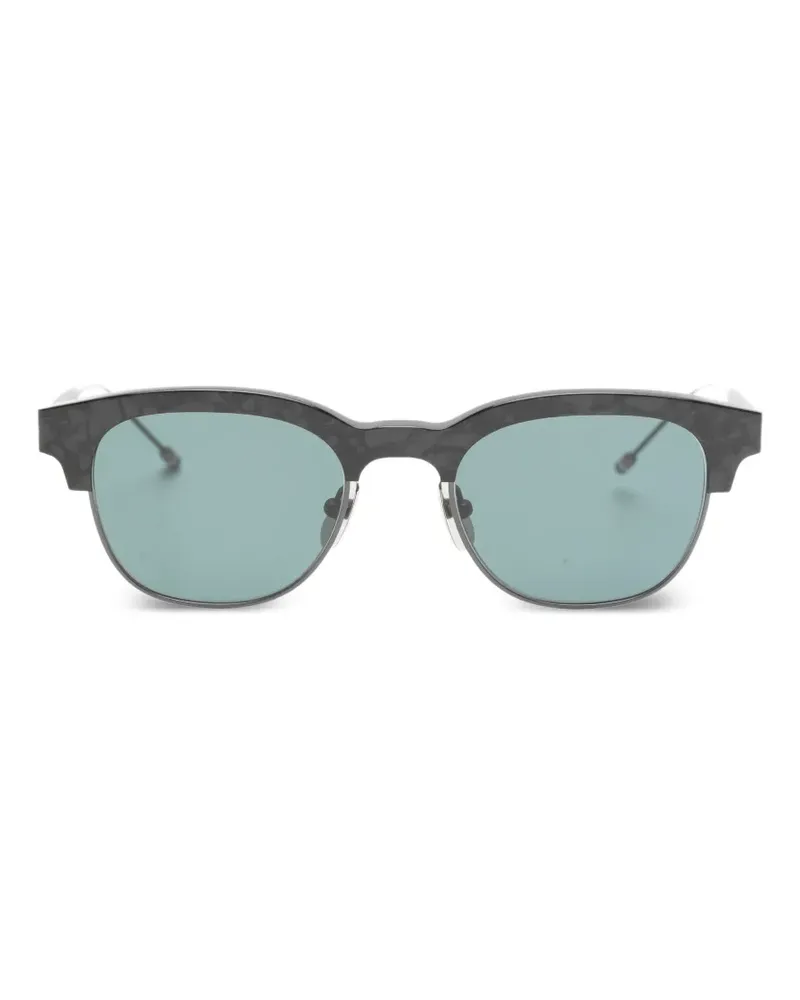 Thom Browne square-frame sunglasses - Schwarz Schwarz