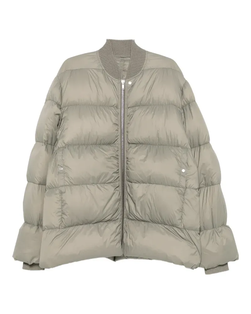 Rick Owens quilted padded jacket - Grau Grau