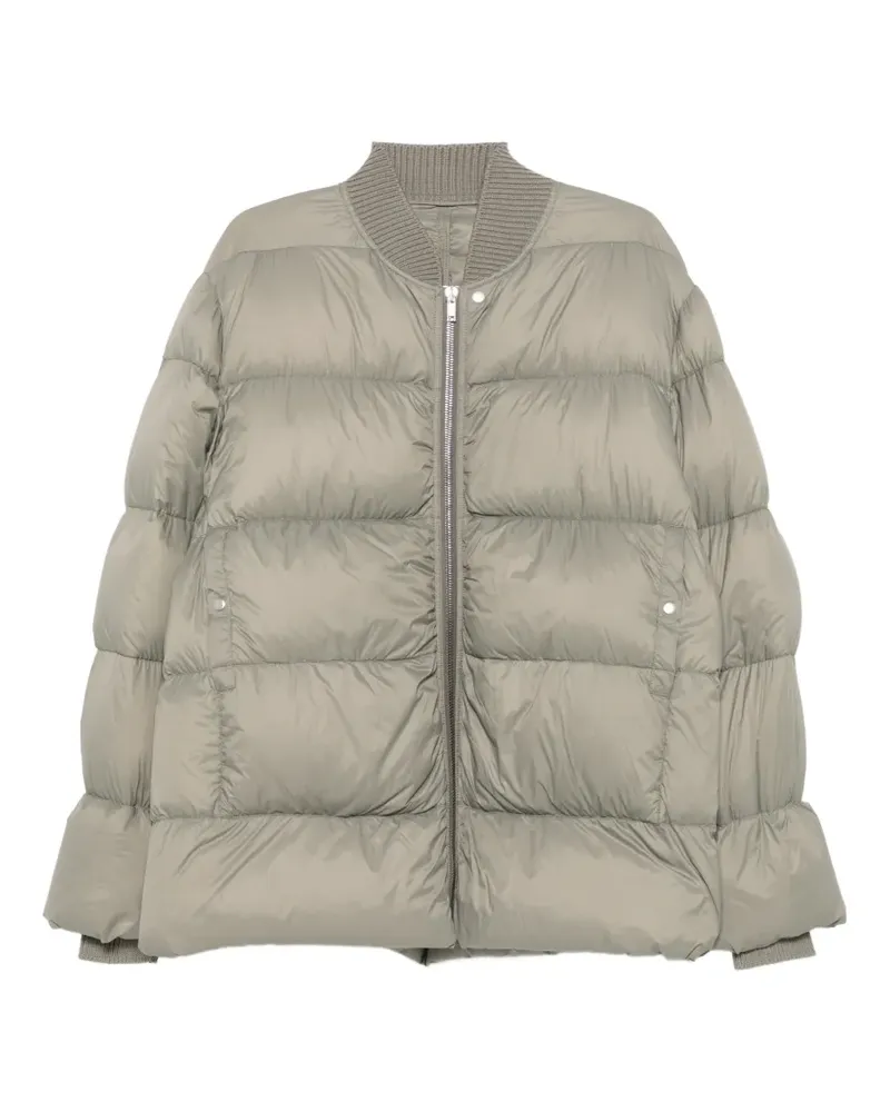 Rick Owens Gesteppte Jacke - Grau Grau