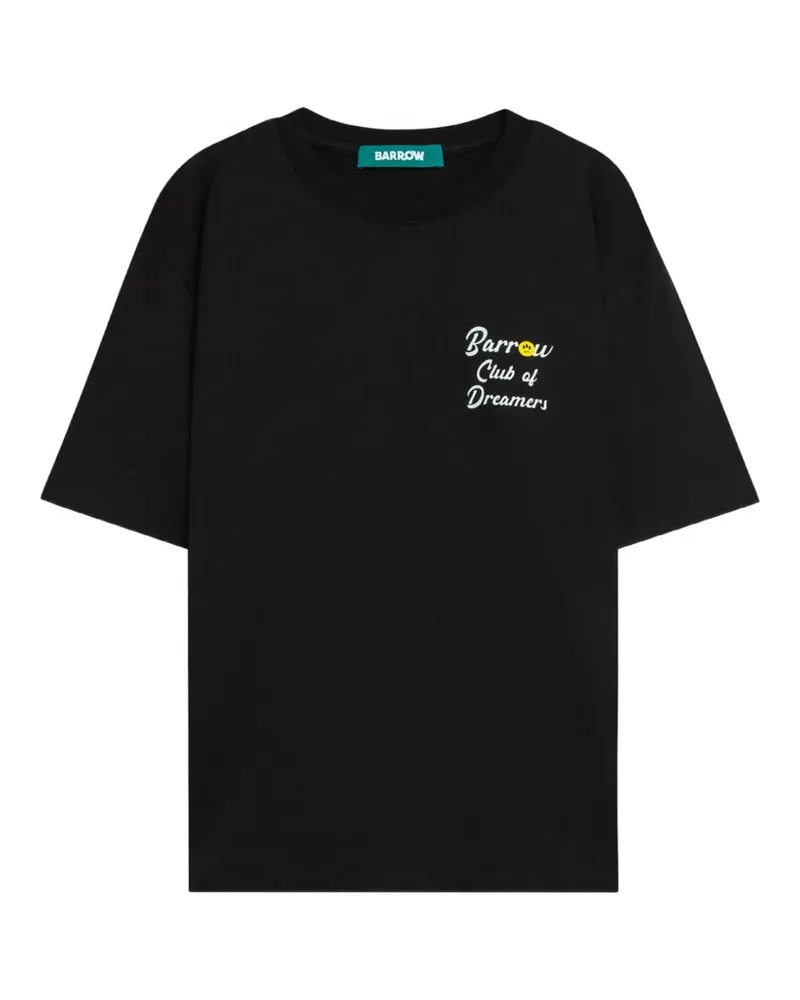 BARROW T-Shirt mit rundem Ausschnitt - Schwarz Schwarz