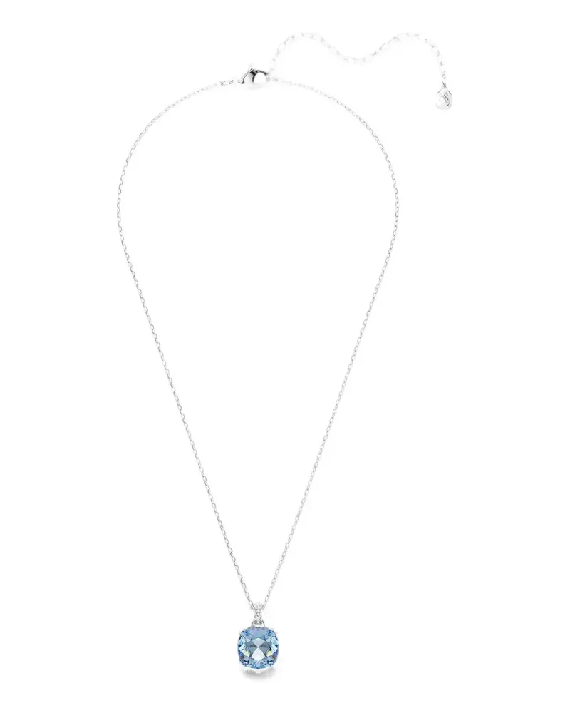 Swarovski Halskette mit Kristallanhänger - Silber Silber