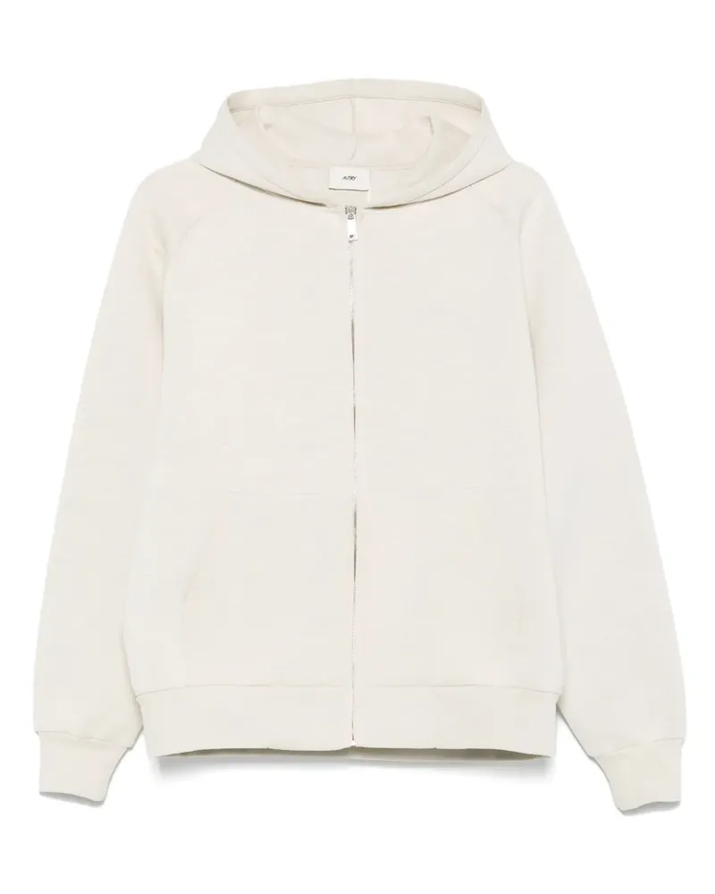 AUTRY Hoodie mit geprägtem Logo - Nude Nude