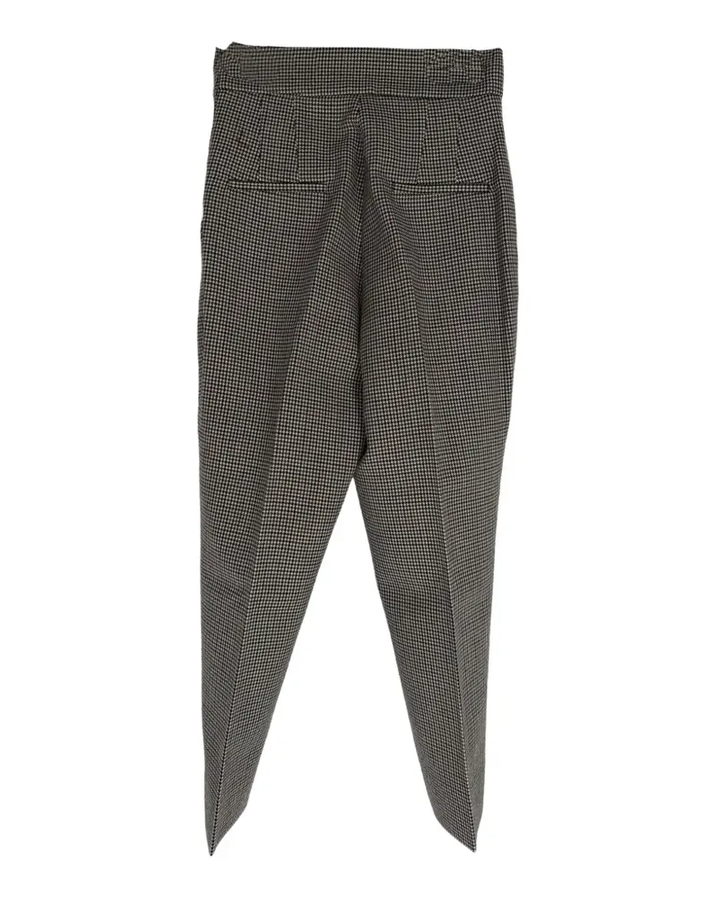 Philosophy Di Lorenzo Serafini Hose mit Hahnentrittmuster - Schwarz Schwarz
