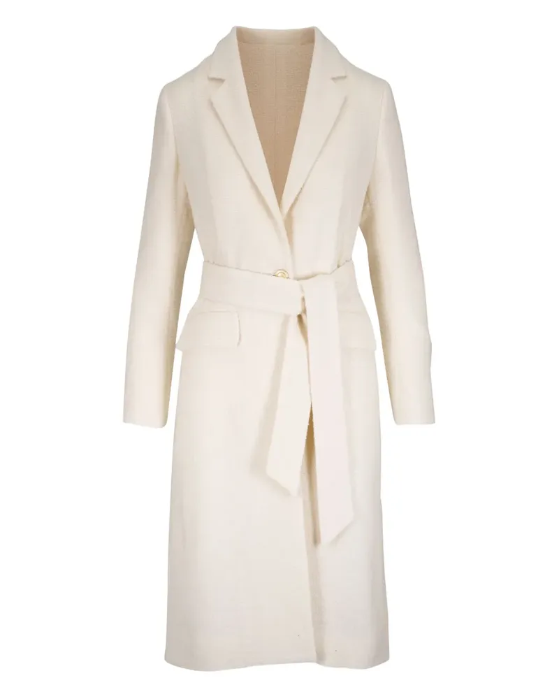 Kiton Mantel mit Gürtel - Nude Nude