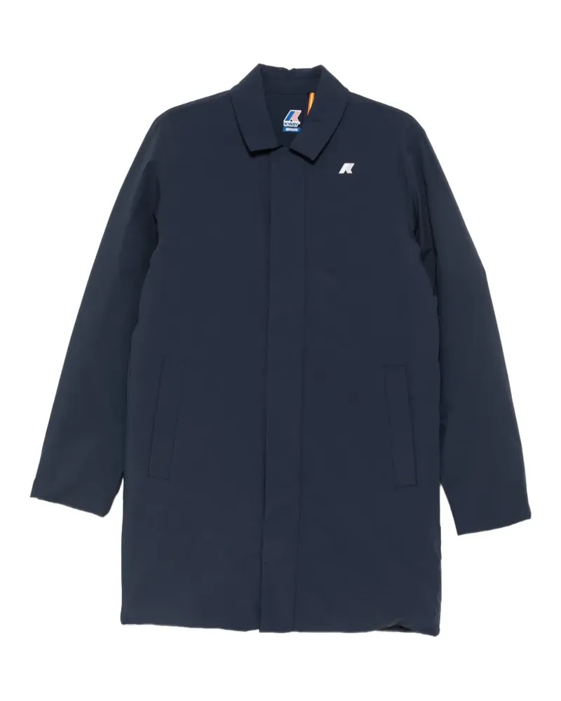 K-Way Benoit Mantel mit Logo - Blau Blau