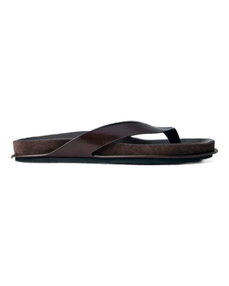 Jacquemus Les Tatanes leather sandals - Braun Braun
