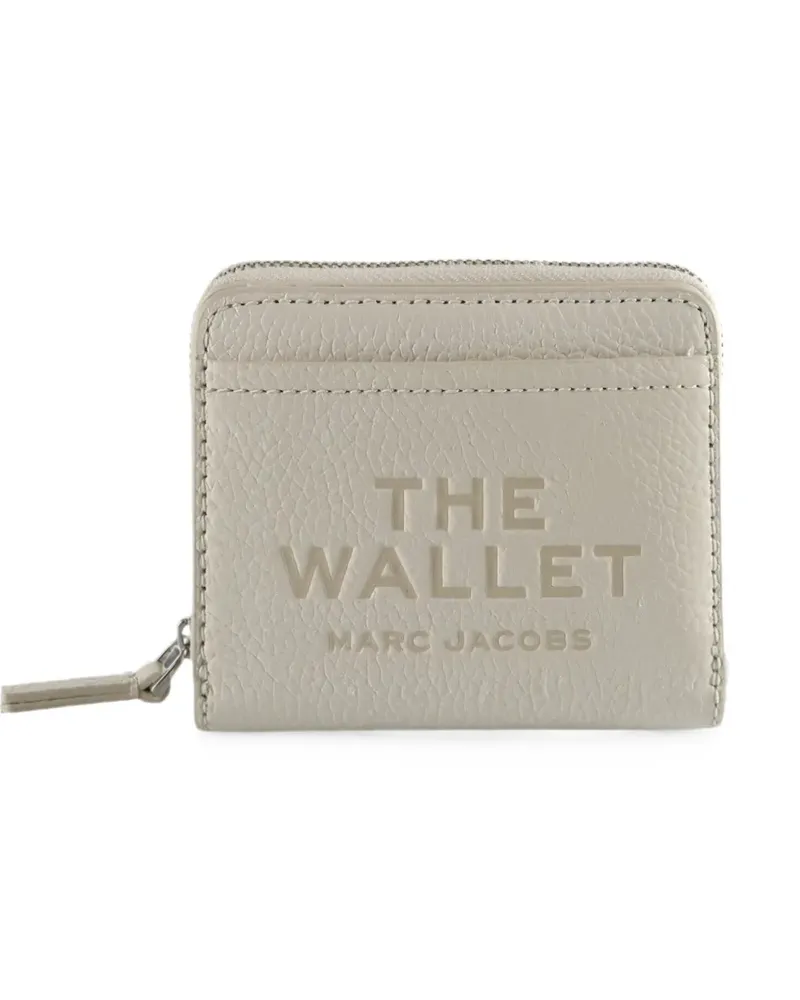 Marc Jacobs The Wallet pebbled leather wallet - Nude Nude