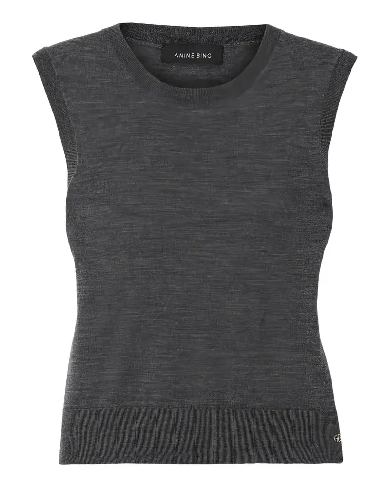 Anine Bing Ärmeloses Oberteil - Grau Grau