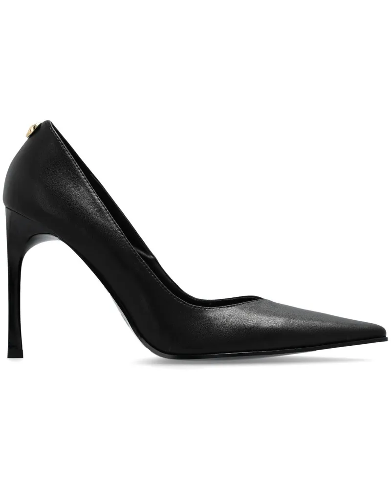 Versace Jeans Sadie leather pumps Schwarz