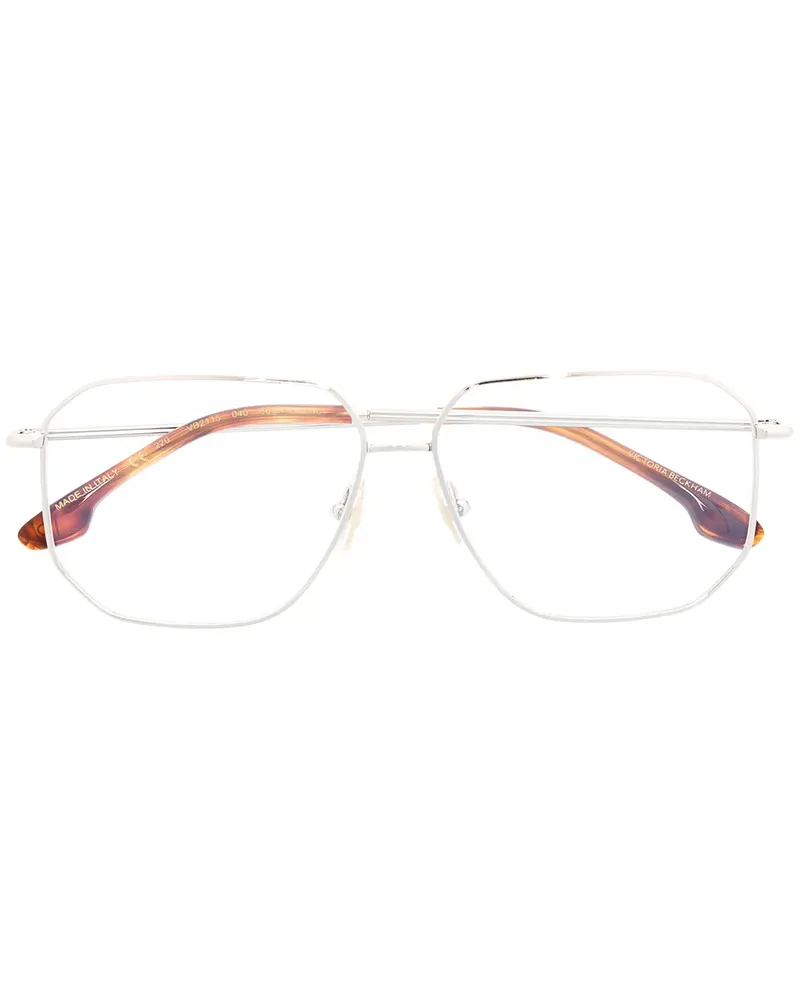 Victoria Beckham Klassische Pilotenbrille - Silber Silber